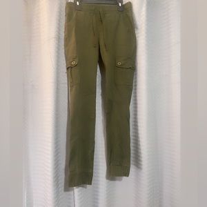 Red Fox Flap Pocket Drawstring Joggers